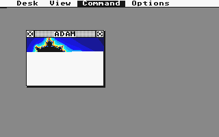 GEMFrac atari screenshot